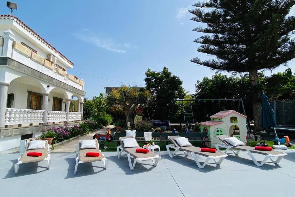 2 Apartments With Private Pool At Villa Diaz Aleman Salobre  Eksteriør bilde