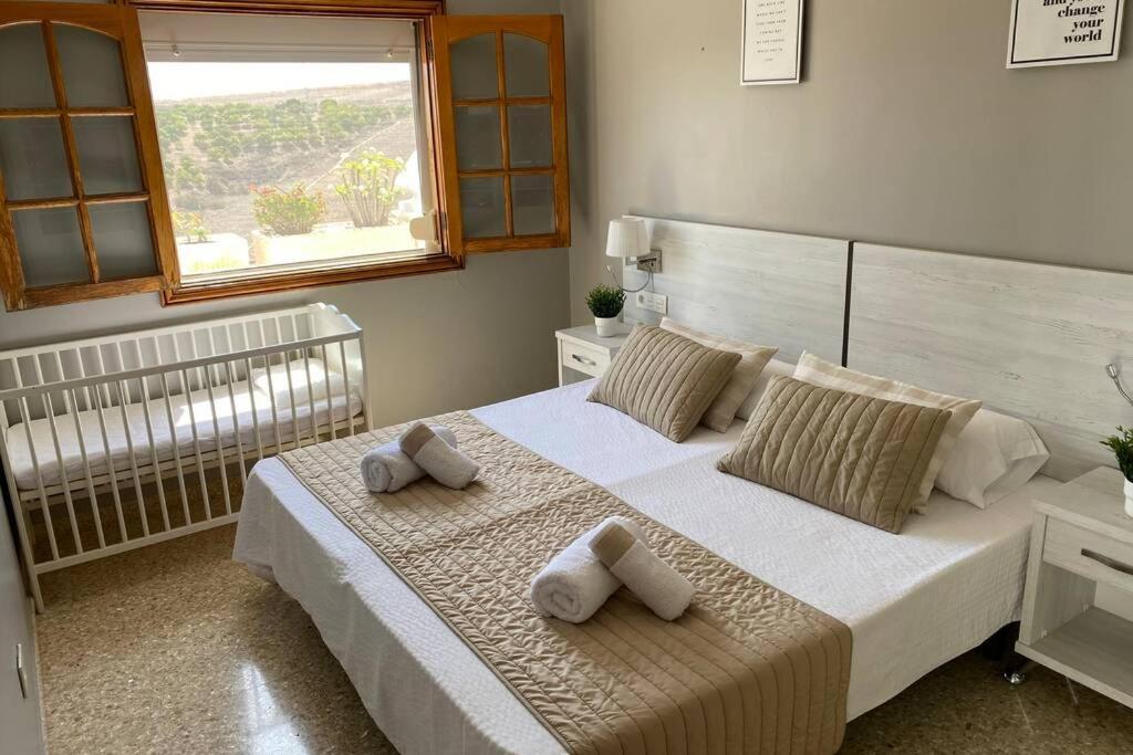 2 Apartments With Private Pool At Villa Diaz Aleman Salobre  Eksteriør bilde